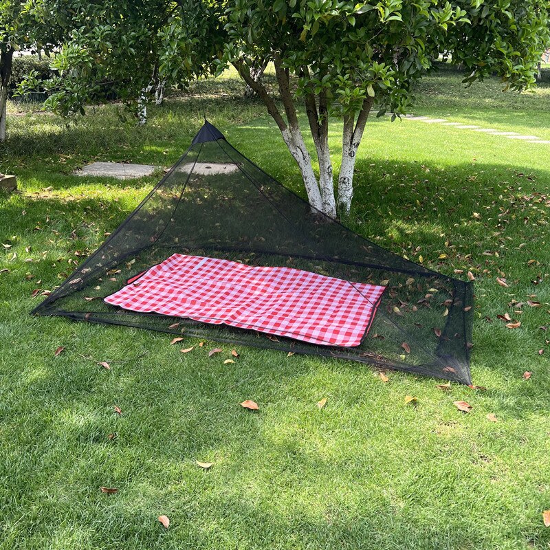 Cheap Goat Tents Summer Hung Dome Mosquito Net Polyester Mesh Fabric Home Outdoor Camping Garden Sleeping Repellent Net   